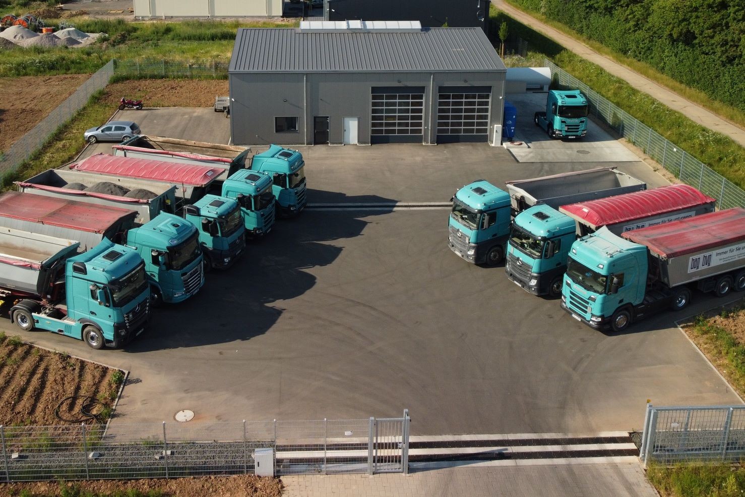 Fuhrpark der Lawall Transporte GmbH