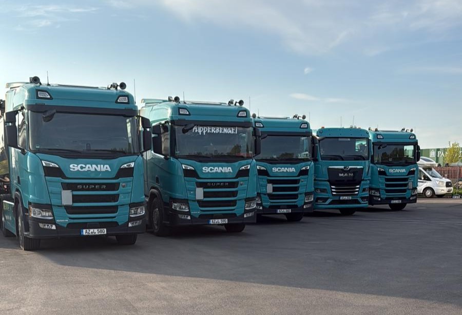 Fahrzeug der Lawall Transporte GmbH